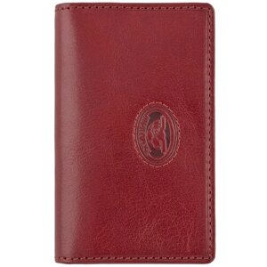 Визитница Tony Perotti 331188/4, натуральная кожа, 3 кармана для карт, для женщин, красный