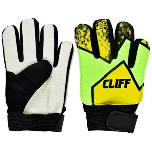 Вратарские перчатки Cliff, желтый, зеленый
