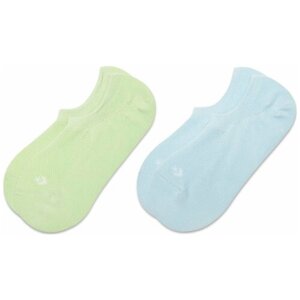 Женские носки Converse средние, размер M, голубой, белый
