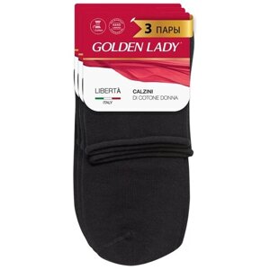 Женские носки Golden Lady средние, размер 35-38, черный