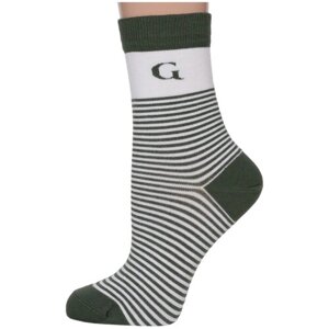 Женские носки Grinston, размер 23, зеленый