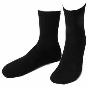 Женские носки Grinston средние, размер 23 (размер обуви 35-37), черный
