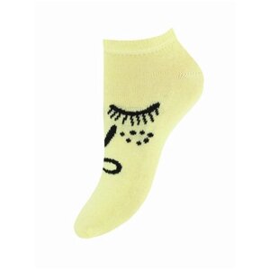 Женские носки Mademoiselle укороченные, размер Unica (35-40), желтый