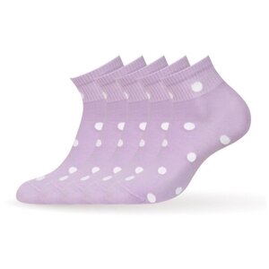 Женские носки MiNiMi, 5 пар, размер 39-41, фиолетовый