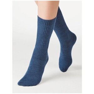Женские носки MiNiMi средние, размер 0 (one size), синий