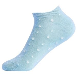 Женские носки MiNiMi укороченные, нескользящие, размер 39-41 (25-27), голубой