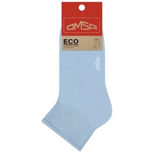 Женские носки Omsa укороченные, 6 пар, размер 25, голубой
