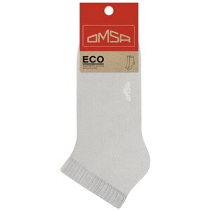 Женские носки Omsa укороченные, нескользящие, размер 35-38(23-25), серый