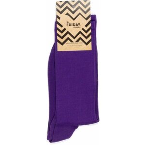 Женские носки St. Friday средние, размер 34-37, фиолетовый