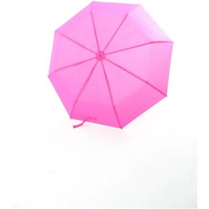 Зонт AltroMondo, механика, 3 сложения, купол 100 см., 8 спиц, розовый