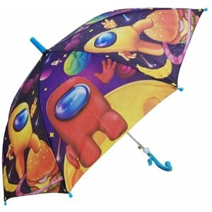 Зонт детский AMONG US 45 см свисток играем вместе UM45-AMUS