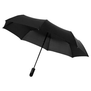 Зонт Marksman, автомат, 3 сложения, купол 98 см., 8 спиц, чехол в комплекте, черный