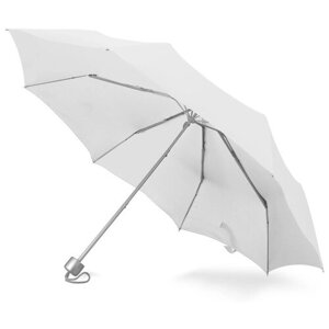 Зонт Rimini, механика, 3 сложения, система «антиветер», чехол в комплекте, белый