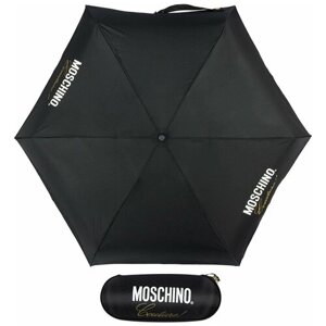 Зонт складной Moschino 8014-superminiA Couture! Black