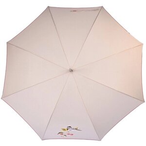 Зонт-трость Airton, полуавтомат, купол 104 см., 8 спиц, для женщин, бежевый