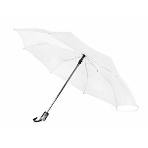 Зонт-трость bumbel, автомат, 2 сложения, купол 98 см, белый