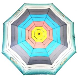 Зонт-трость Centershot, полуавтомат, купол 120 см., 8 спиц, мультиколор