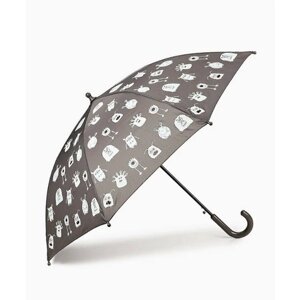 Зонт-трость полуавтомат, купол 100 см, 8 спиц, проявляющийся рисунок, мультиколор