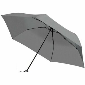 Зонт-трость Stride, механика, 2 сложения, купол 90 см, серый