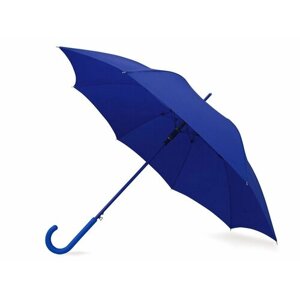 Зонт-трость Us Basic, полуавтомат, купол 102 см, 8 спиц, синий