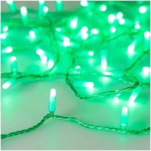 031196 Светодиодная гирлянда ARD-string-classic-10000-GREEN-100LED-MILK-STD green (230V, 7W) (ardecoled, IP65)