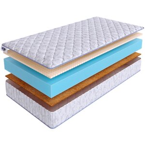 Беспружинный ортопедический матрас SkySleep ROLLER Cotton Mix 17 на диван кровать 165x220