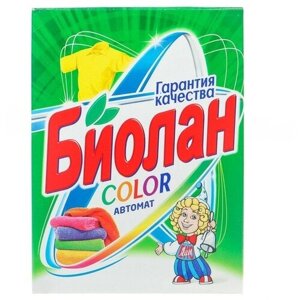 БИОЛАН Порошок стиральный "Биолан" Автомат Color, 350 г