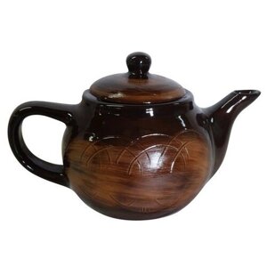 Борисовская керамика Заварочный чайник Уют 1 л, 1 л, коричневый