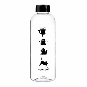 Бутылка для воды, 1 л, Namaste (комплект из 7 шт)