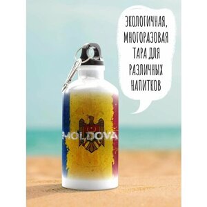 Бутылка для воды 600 мл Молдова