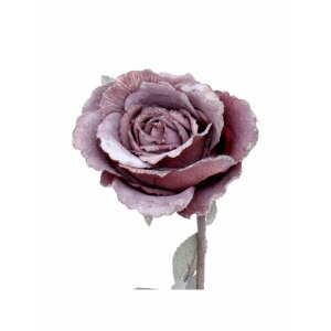 Цветок искусственный Роза 13x13x75 см