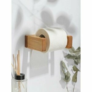Держатель для туалетной бумаги деревянный / береза