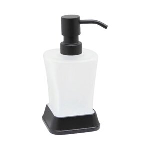 Дозатор для жидкого мыла WasserKRAFT Amper K-5499, черный/белый