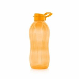 Эко-бутылка Tupperware, 2 л, с ручкой-держателем. оранжевая