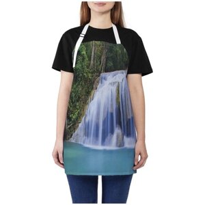 Фартук женский для готовки JoyArty "Волшебный водопад", универсальный размер