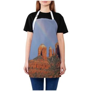Фартук женский JoyArty для готовки "Пустыня Аризоны", универсальный размер