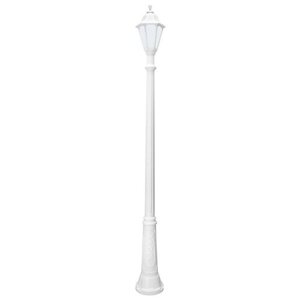 Fumagalli Уличный светильник Gigi/Anna E22.156.000. WYF1R, E27, 60 Вт, цвет арматуры: белый, цвет плафона белый