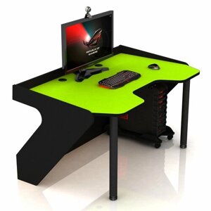 Геймерский компьютерный стол DX Black Panther Лайм