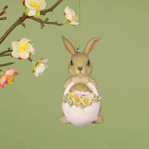 Goodwill Подвесное украшение Цветочный Кролик Марго 9 см MCE 40054