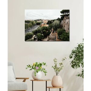 Картина/Картина на холсте для интерьера/Картина на стену/Картина для кухни/Италия Рим 32 30х40