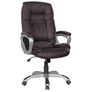 Компьютерное кресло College CLG-615 LXH для руководителя, обивка: искусственная кожа, цвет: коричневый