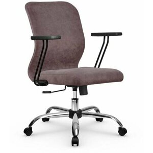 Компьютерное офисное кресло mетта SU-Мr-4/ подл. 109/осн. 003, Темно-розовое