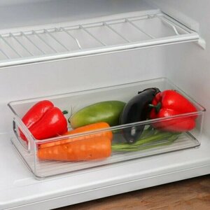 Контейнер для холодильника Berkana, 31,2х15,2х7,5 см, цвет прозрачный