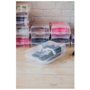 Короб для хранения обуви «Реноме», 321910,5 см, цвет прозрачный