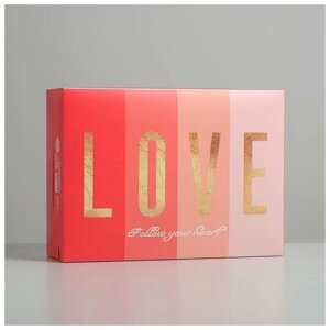 Коробка складная "Любовь", 22 х 30 х 10 см