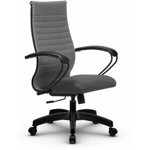 Кресло компьютерное МЕТТА-19(MPRU)/подл. 130/осн. 001 Светло-серый/Светло-серый