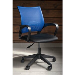 Кресло компьютерное офисное стул на колесиках Hesby Chair 2 синее