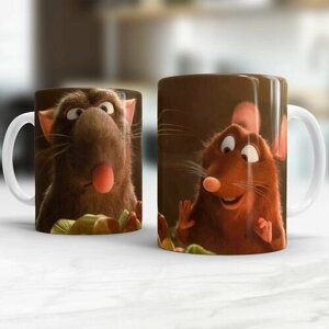 Кружка для чая и кофе с принтом Рататуй мультфильм Ratatouille