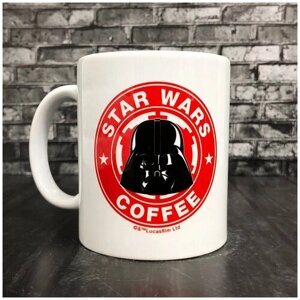 Кружка "Звездные войны-кофе", дарт вейдер, подарок