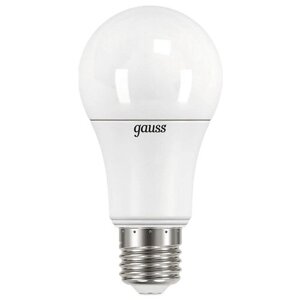 Лампа светодиодная gauss 102502122, E27, A70, 22 Вт, 3000 К